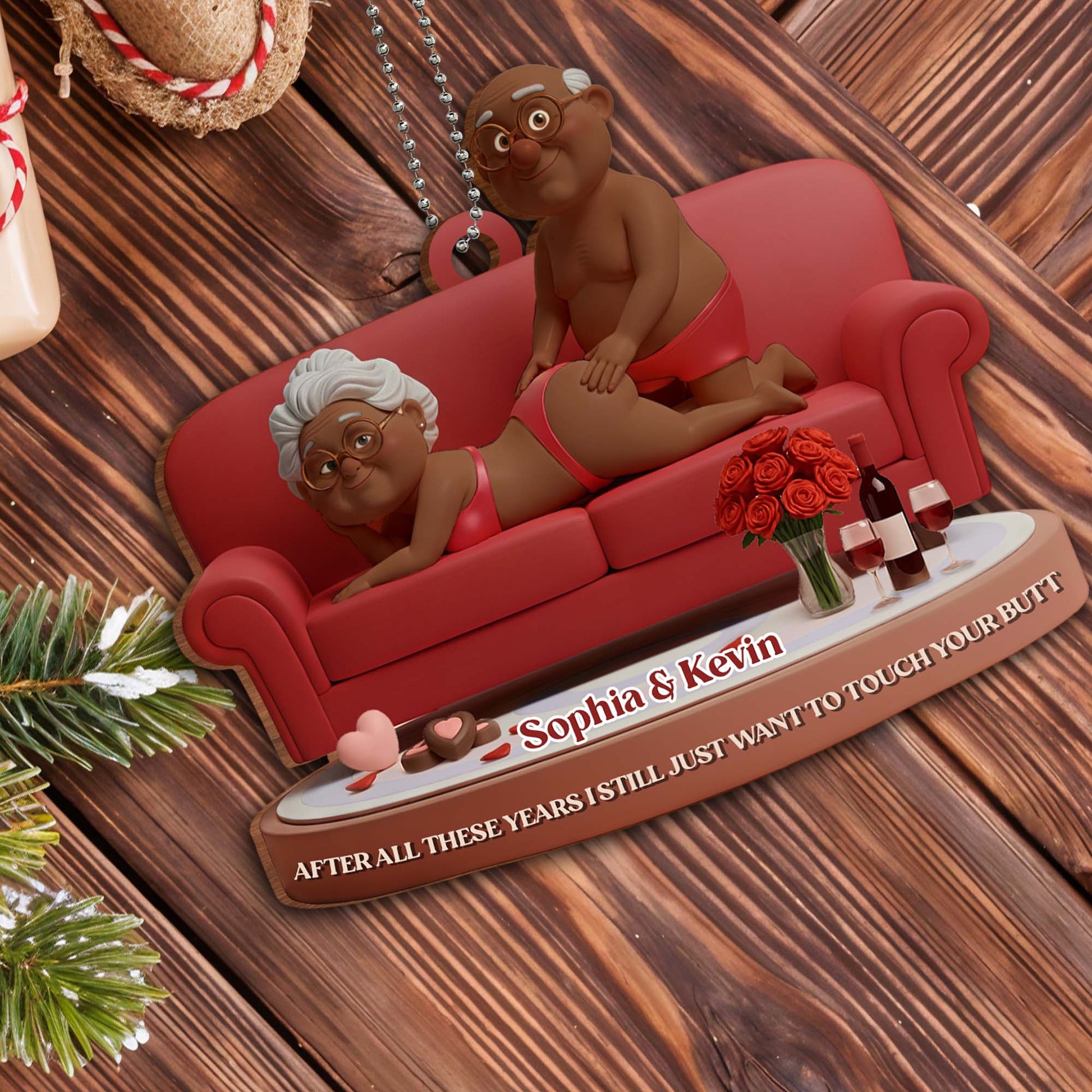 After All These Years, Elderly Couple On Sofa