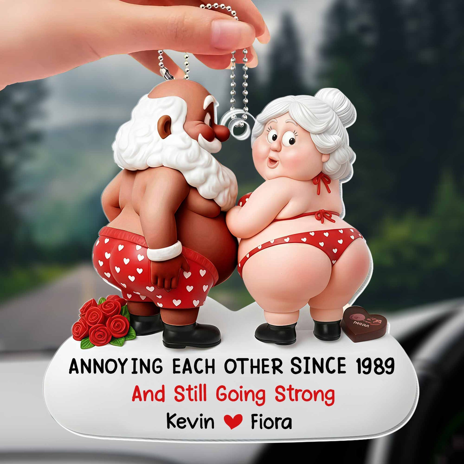 Annoying Each Other Since 1990 And Still Going Strong, Santa And Mrs. Claus