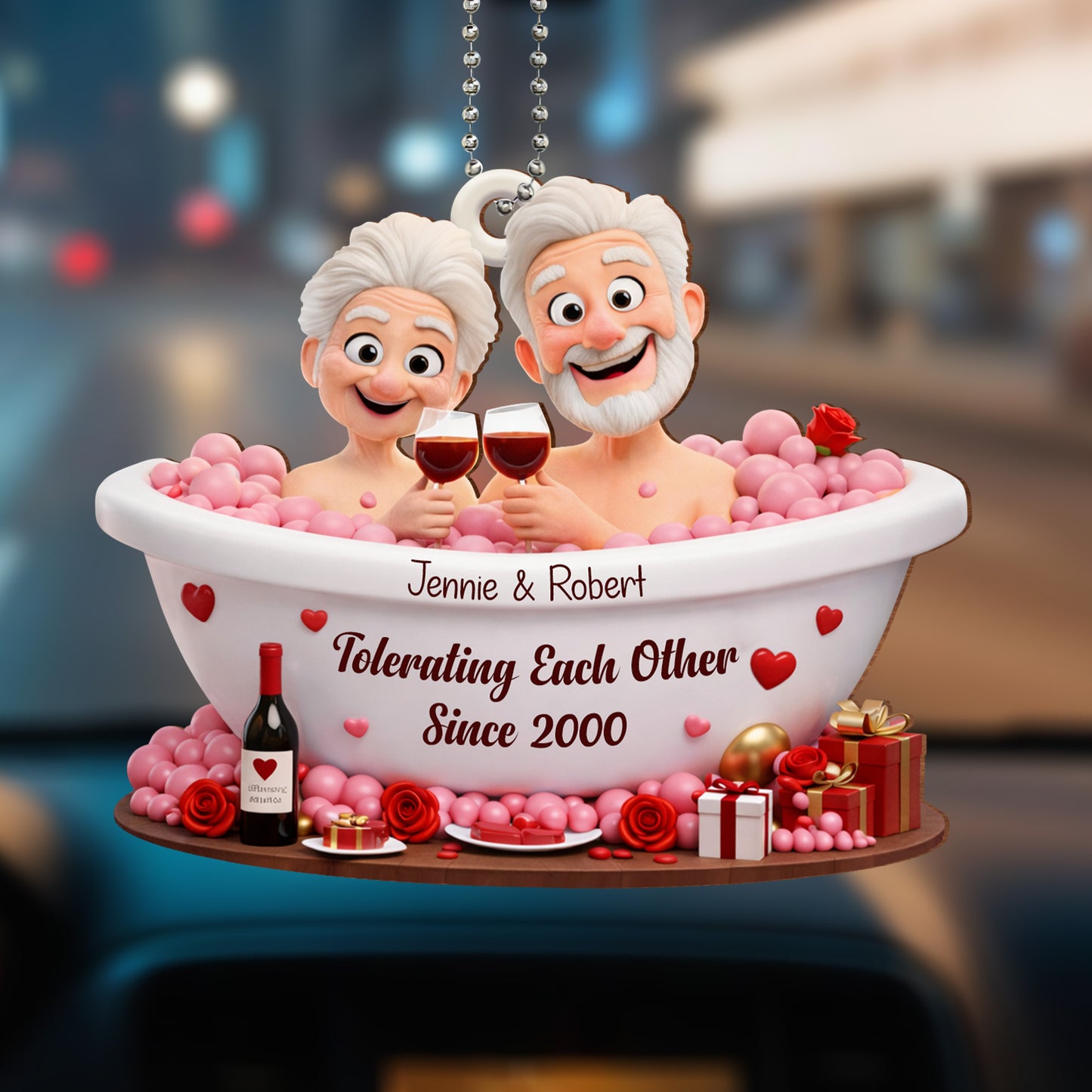 Tolerating Each Other Since, Wine Glasses and Roses