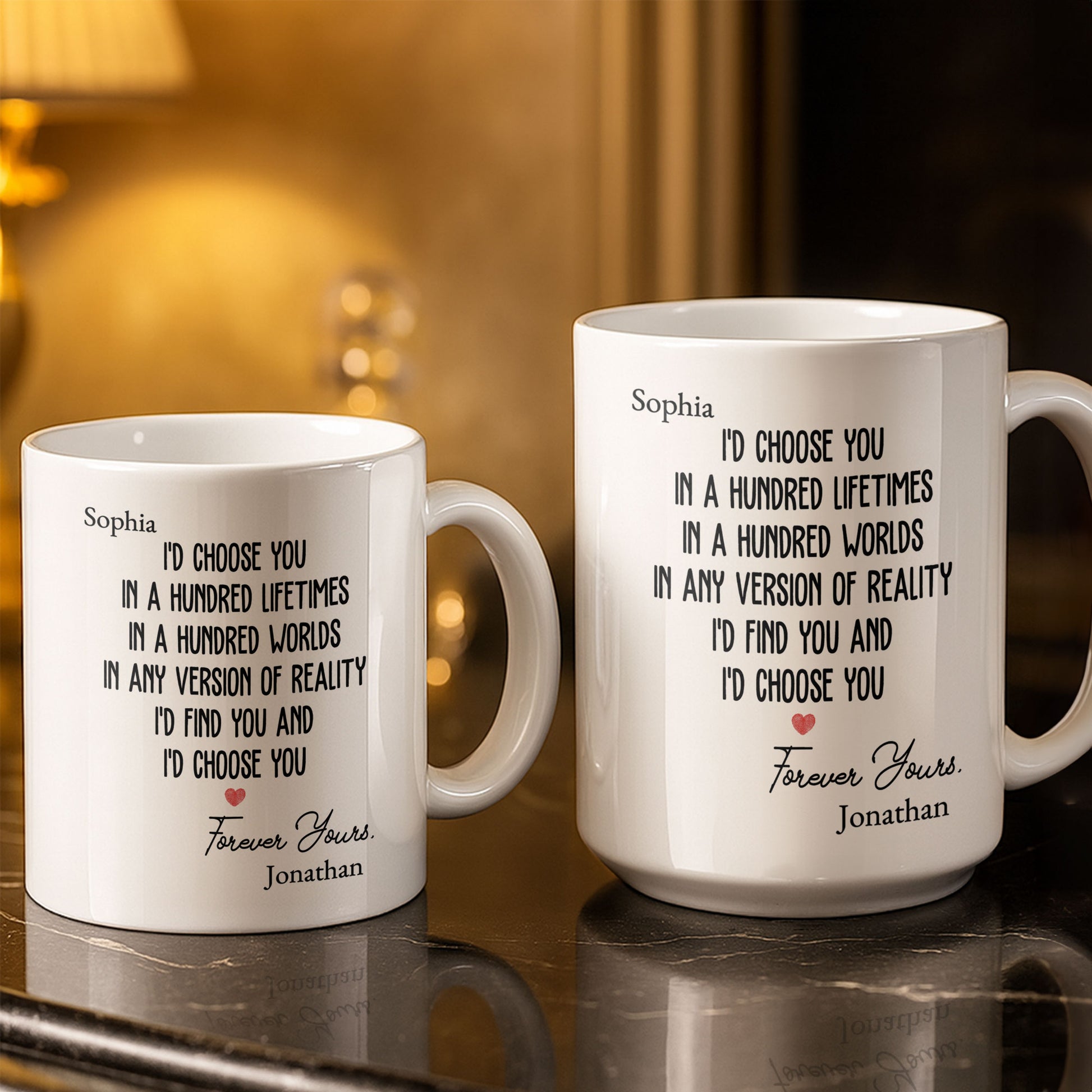 I'd Choose You In A Hundred Lifetimes, Forever Yours