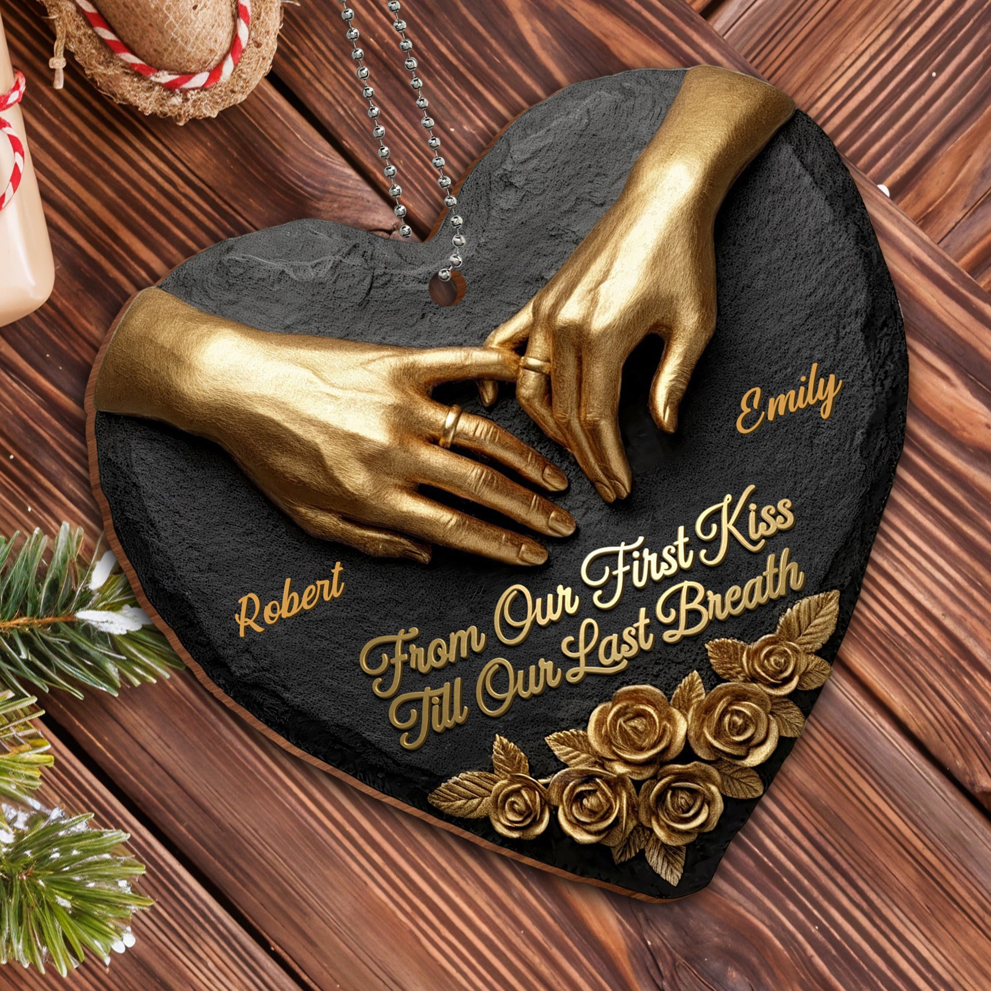 From Our First Kiss Till Our Last Breath, Hands And Roses