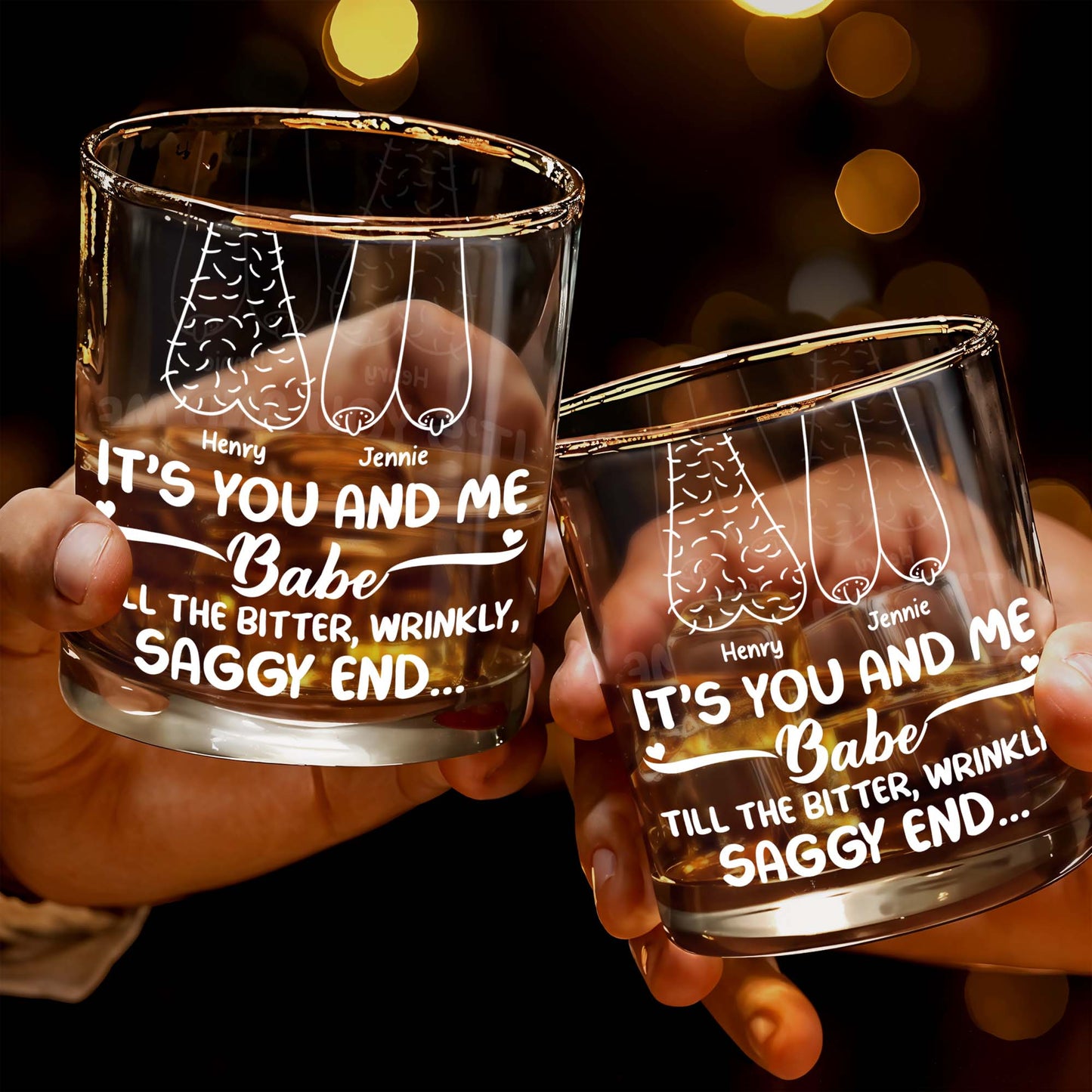 It's You And Me Babe, Cartoon Couple