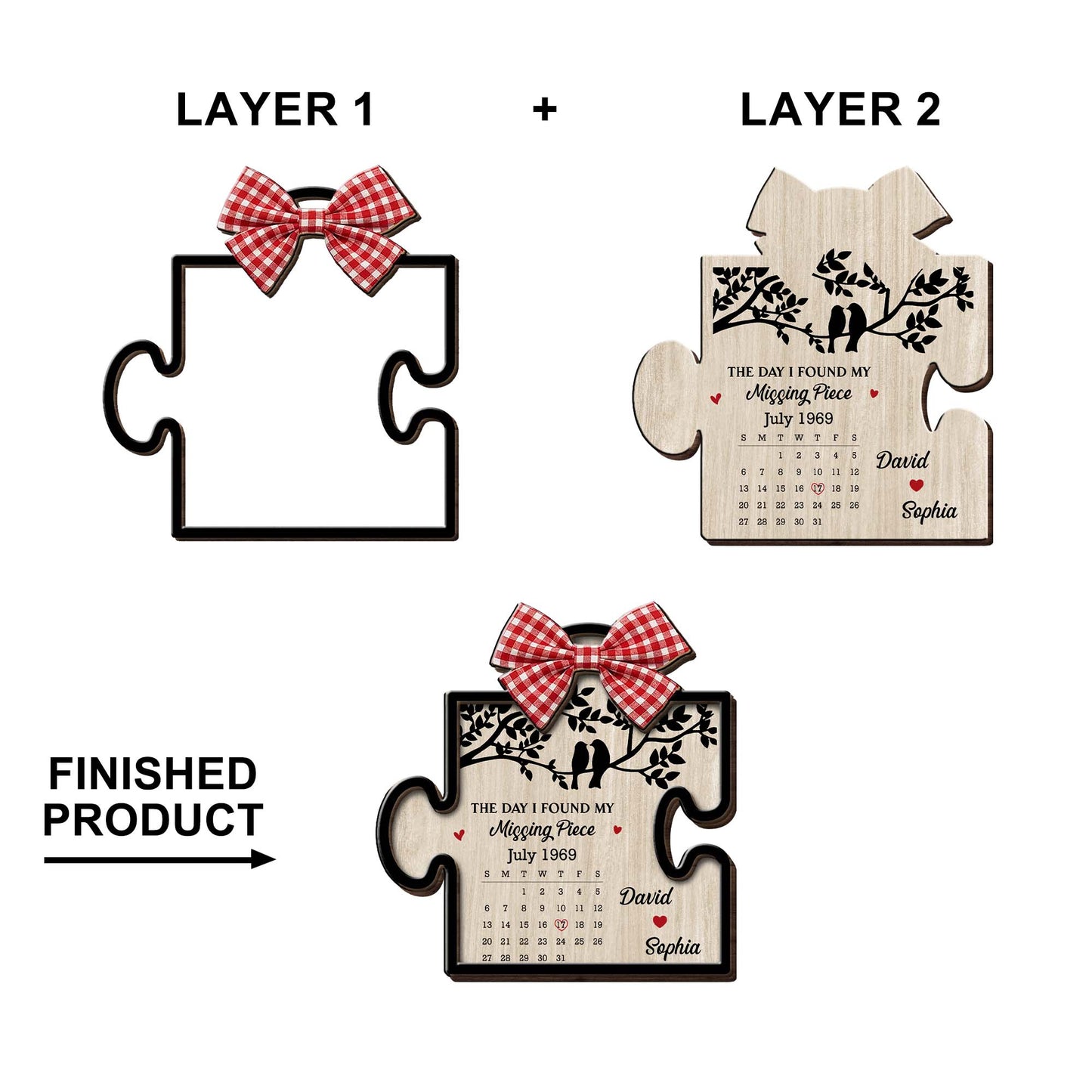 The Day I Found My Missing Piece Puzzle Design