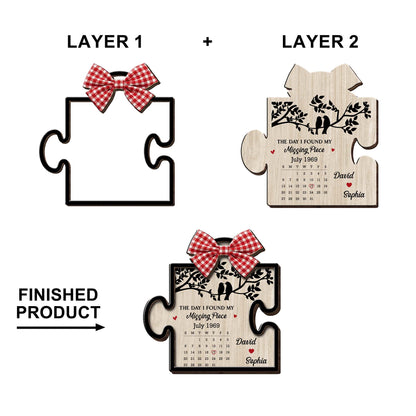 The Day I Found My Missing Piece Puzzle Design