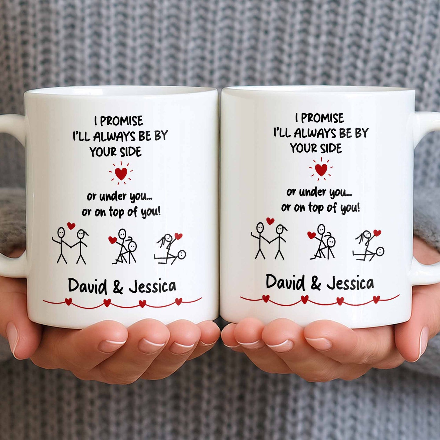 I Promise I’ll Always Be By Your Side, Stick Figures