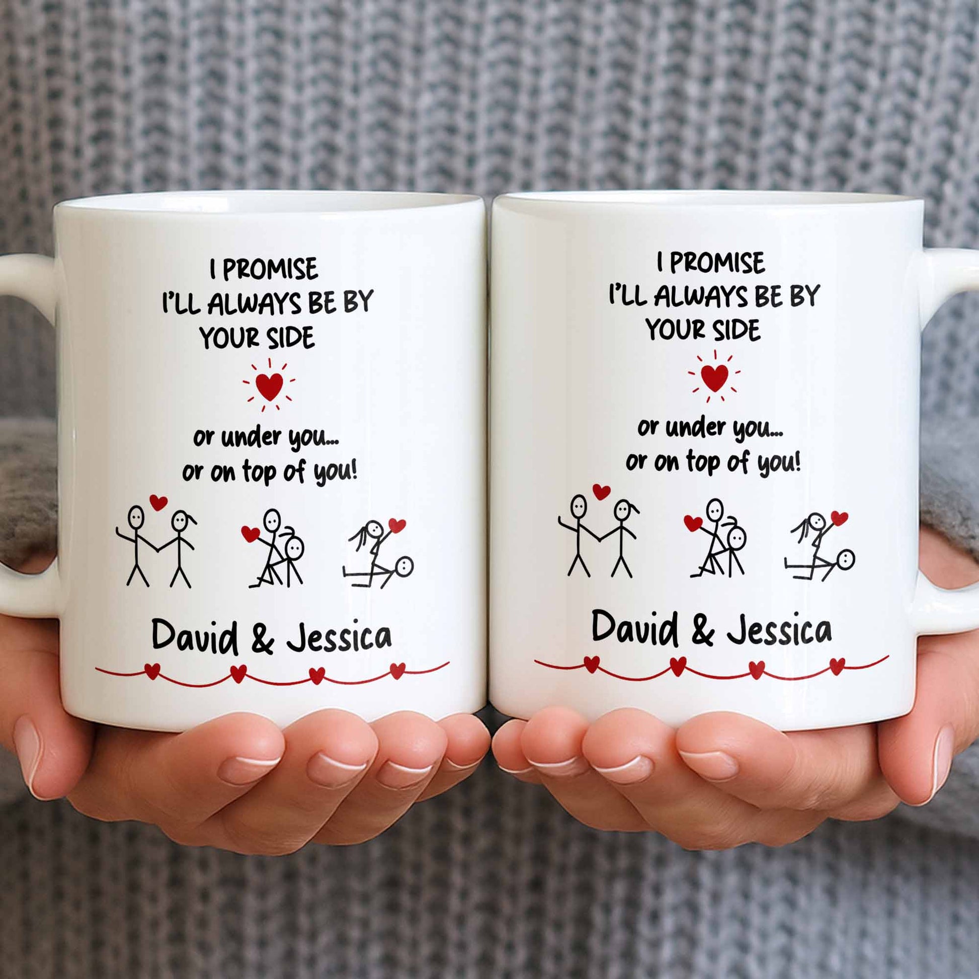 I Promise I’ll Always Be By Your Side, Stick Figures