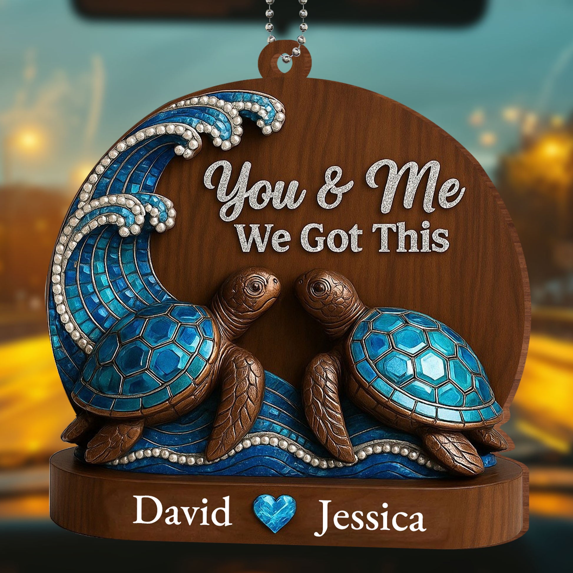 You & Me We Got This With Turtles and Waves