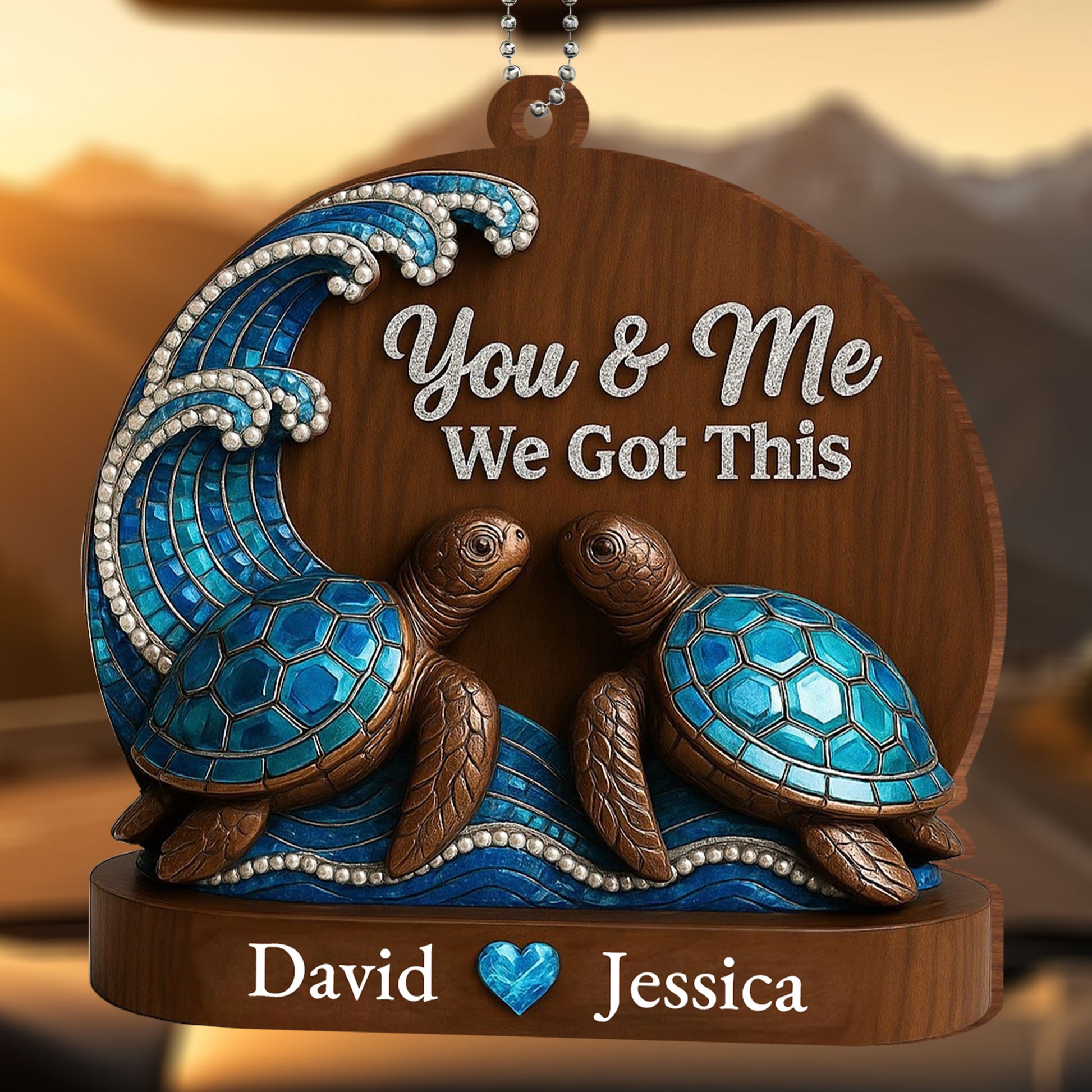 You & Me We Got This With Turtles and Waves