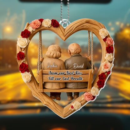 From Our First Kiss Till Our Last Breath, Roses In Heart