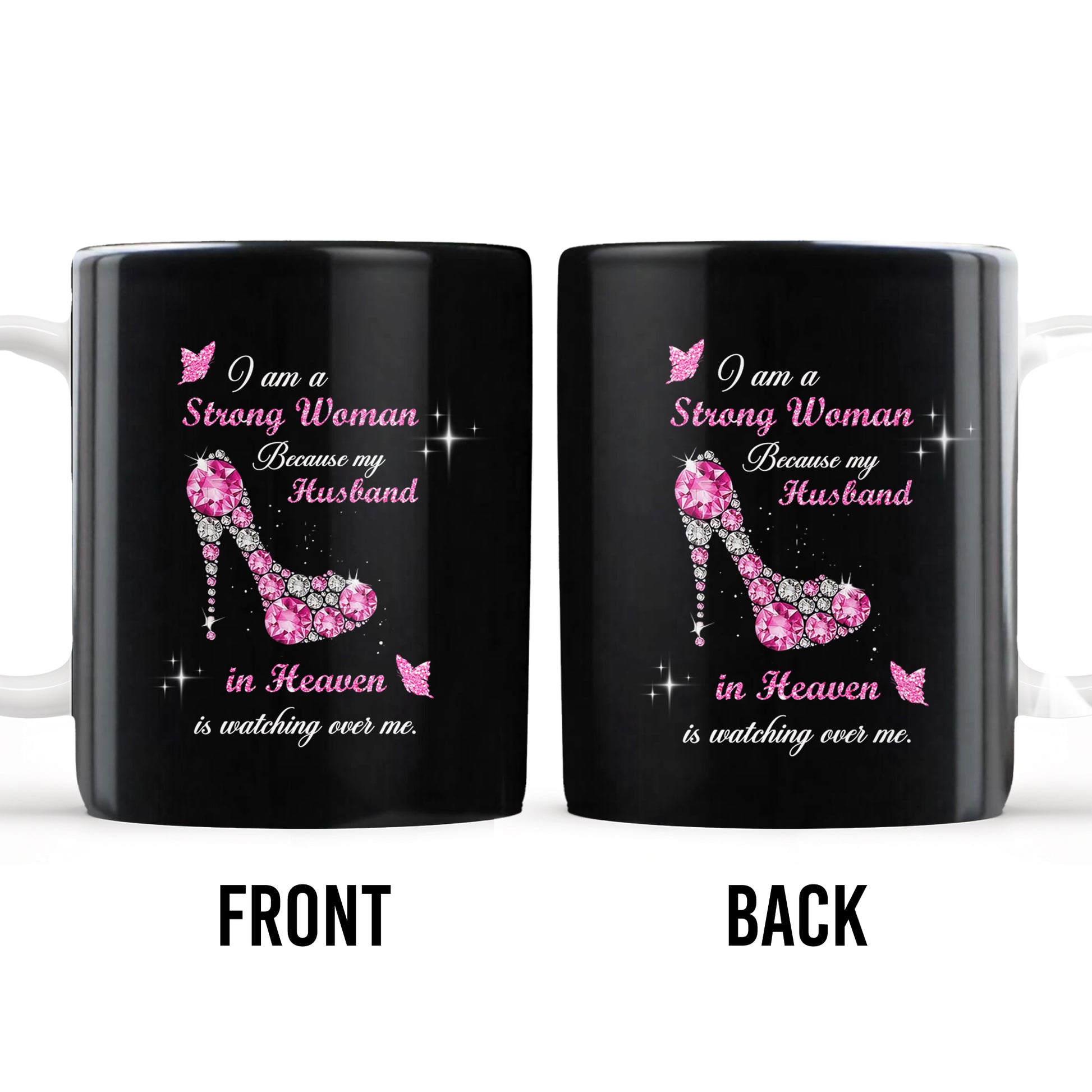 Strong Woman High Heels Memorial Mug