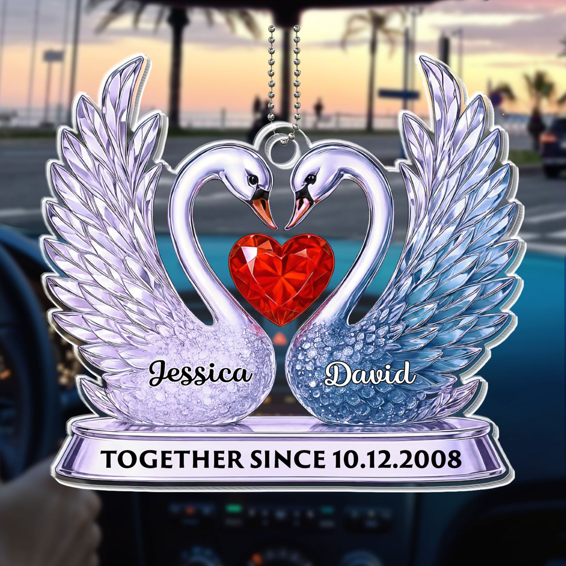 Together Since With Swans And Heart