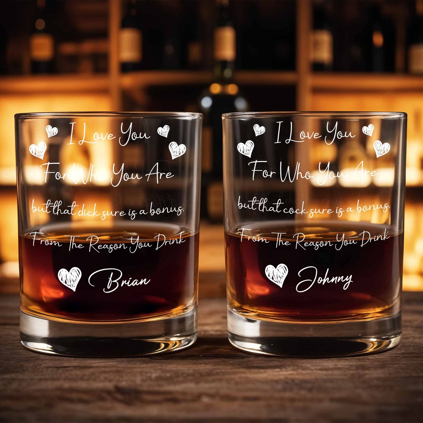 I Love You For Who You Are, Hearts And Rooster