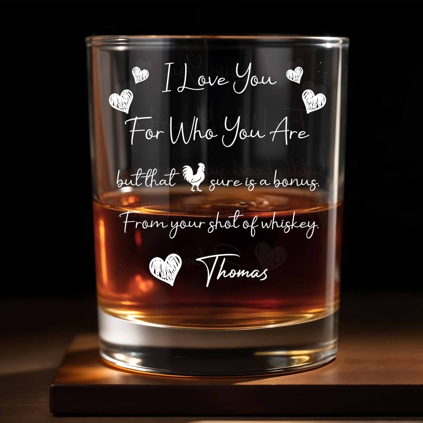 I Love You For Who You Are, Hearts And Rooster