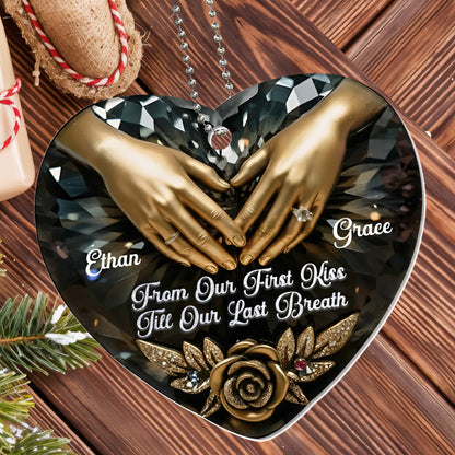 From Our First Kiss Till Our Last Breath, Hands Heart Rose