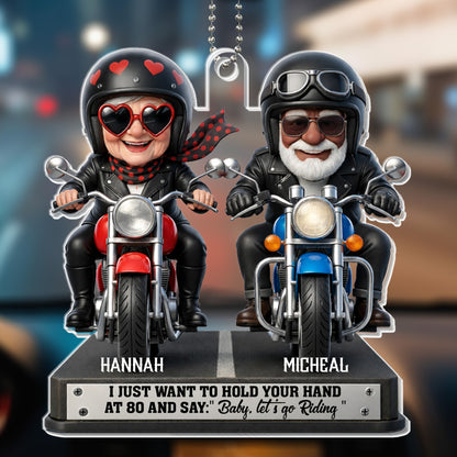 Hold Your Hand At 80 And Go Riding, Motorcycles And Helmets