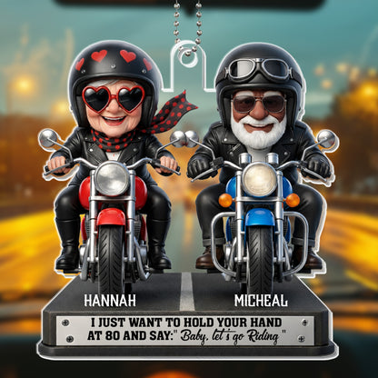 Hold Your Hand At 80 And Go Riding, Motorcycles And Helmets