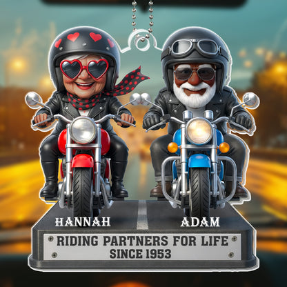 Riding Partners For Life, Motorcycles And Helmets