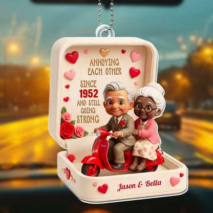 Annoying Each Other Since Still Going Strong Elderly Couple Design