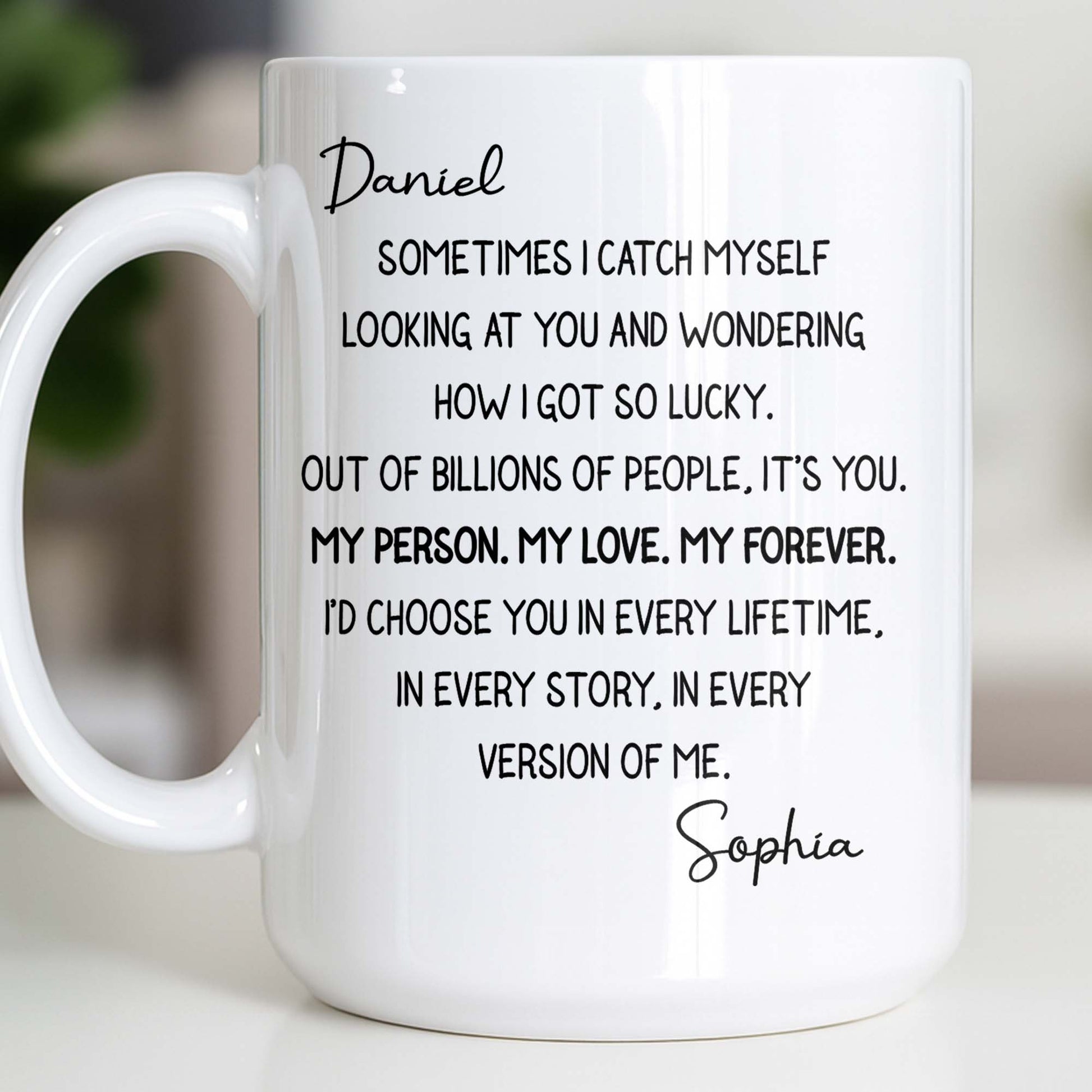 My Person, My Love, My Forever Romantic Quote