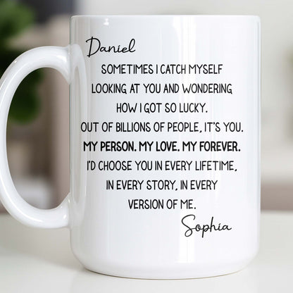 My Person, My Love, My Forever Romantic Quote