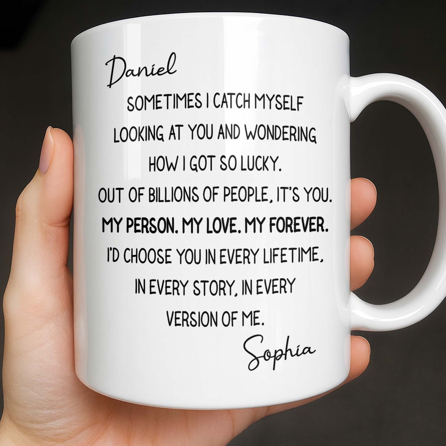 My Person, My Love, My Forever Romantic Quote