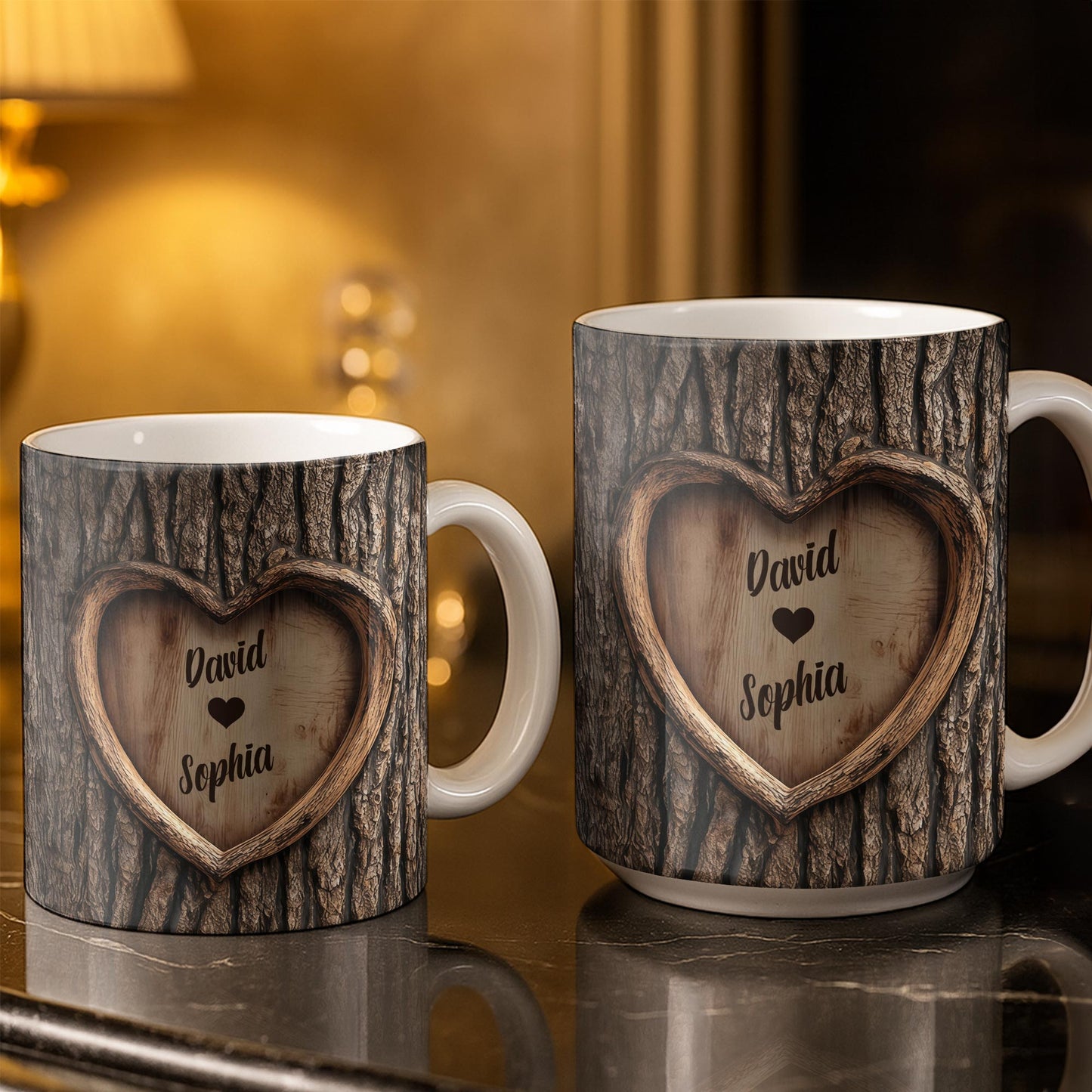 I Met You, I Liked You, I Loved You, I'm Keeping You, Tree Bark and Heart