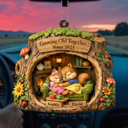 Growing Old Together Cute Animals In Tree