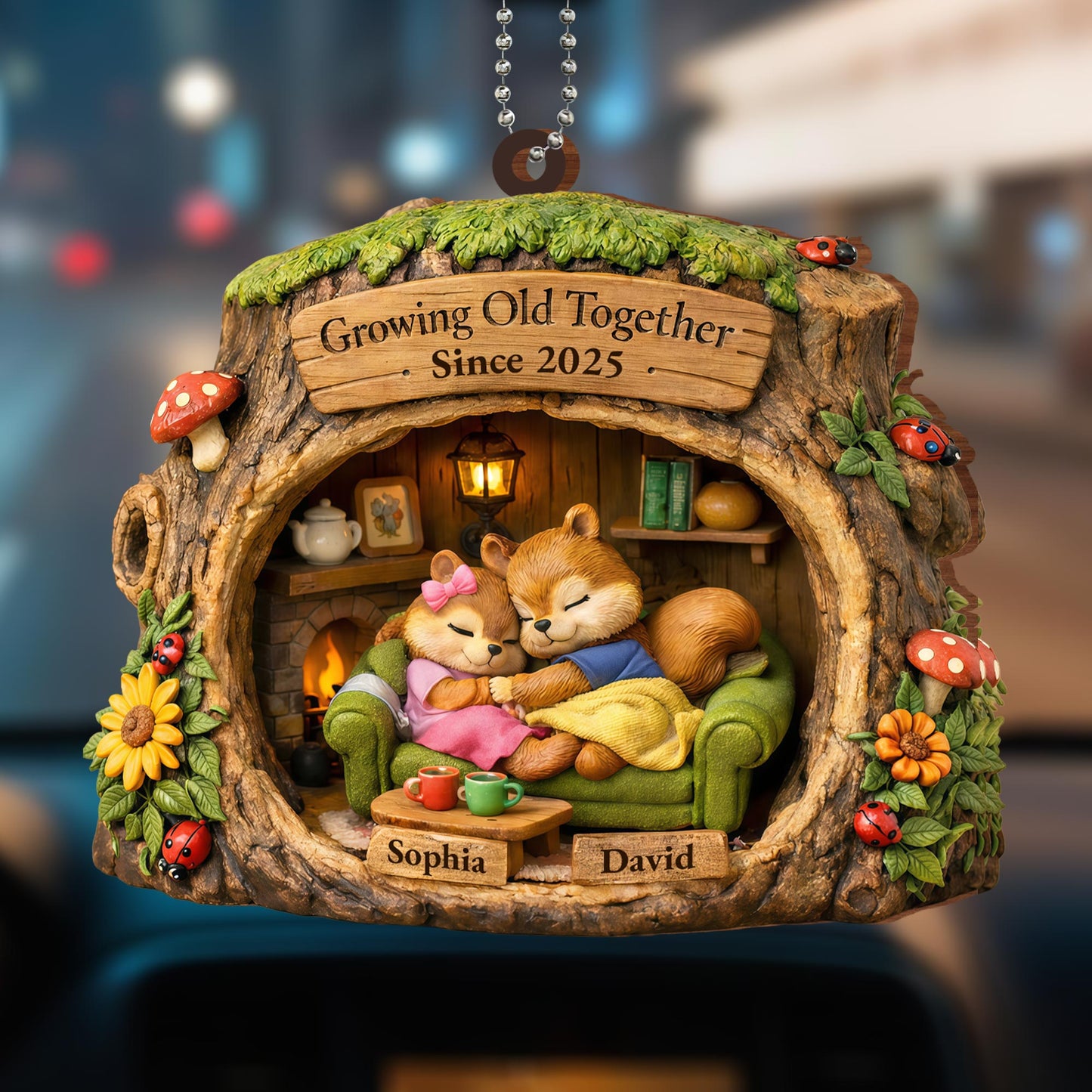 Growing Old Together Cute Animals In Tree