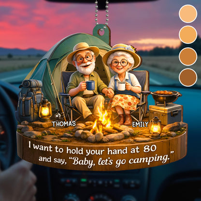 Hold Your Hand at 80 and Say, Let's Go Camping