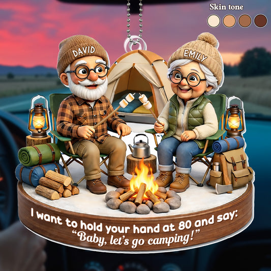 I Want To Hold Your Hand And Say Let's Go Camping