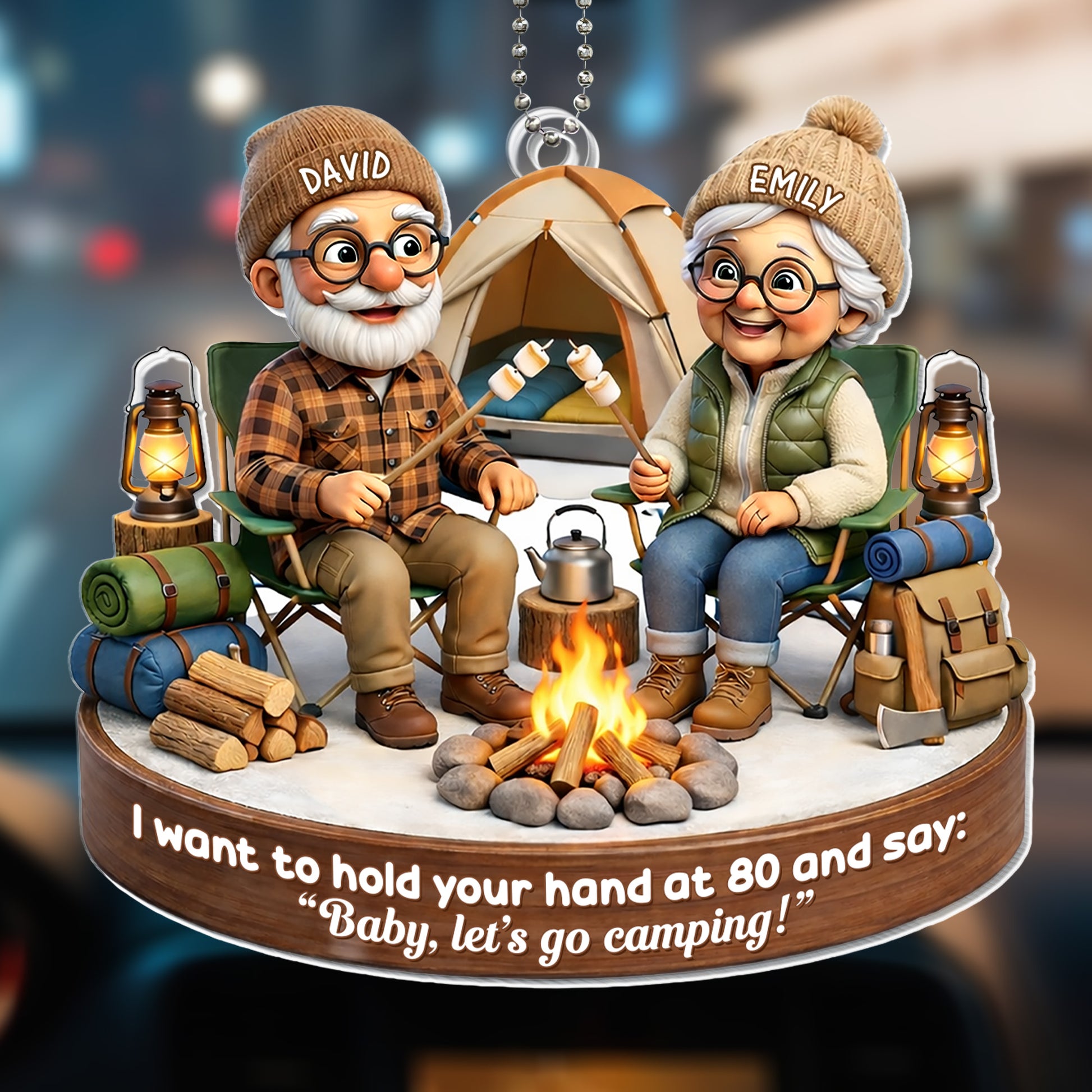 I Want To Hold Your Hand And Say Let's Go Camping