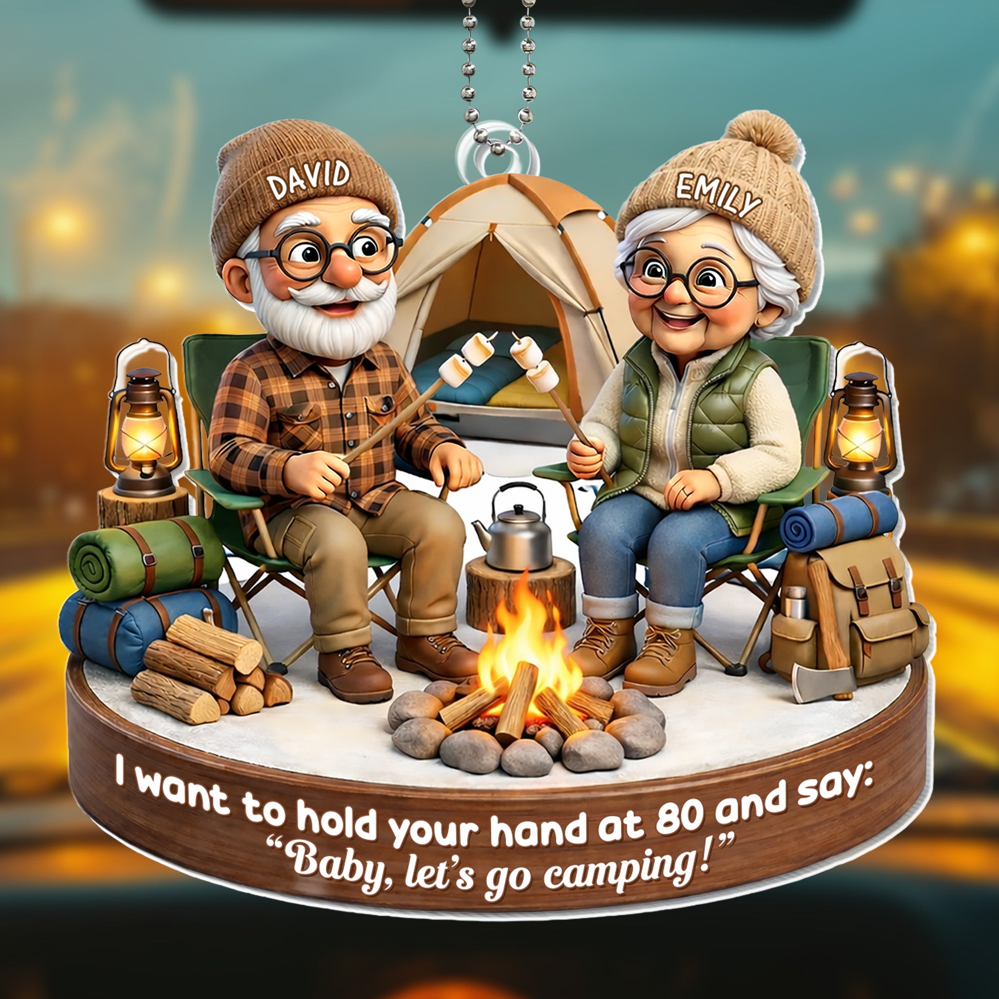 I Want To Hold Your Hand And Say Let's Go Camping