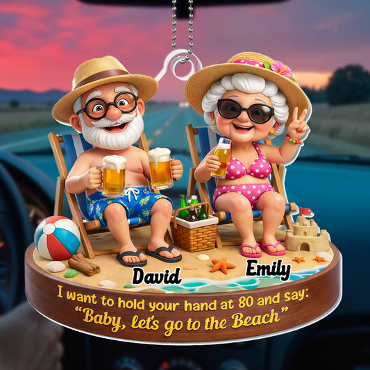 Hold Your Hand at 80, Let's Go to the Beach, Ornament