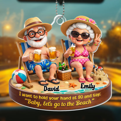 Hold Your Hand at 80, Let's Go to the Beach, Ornament