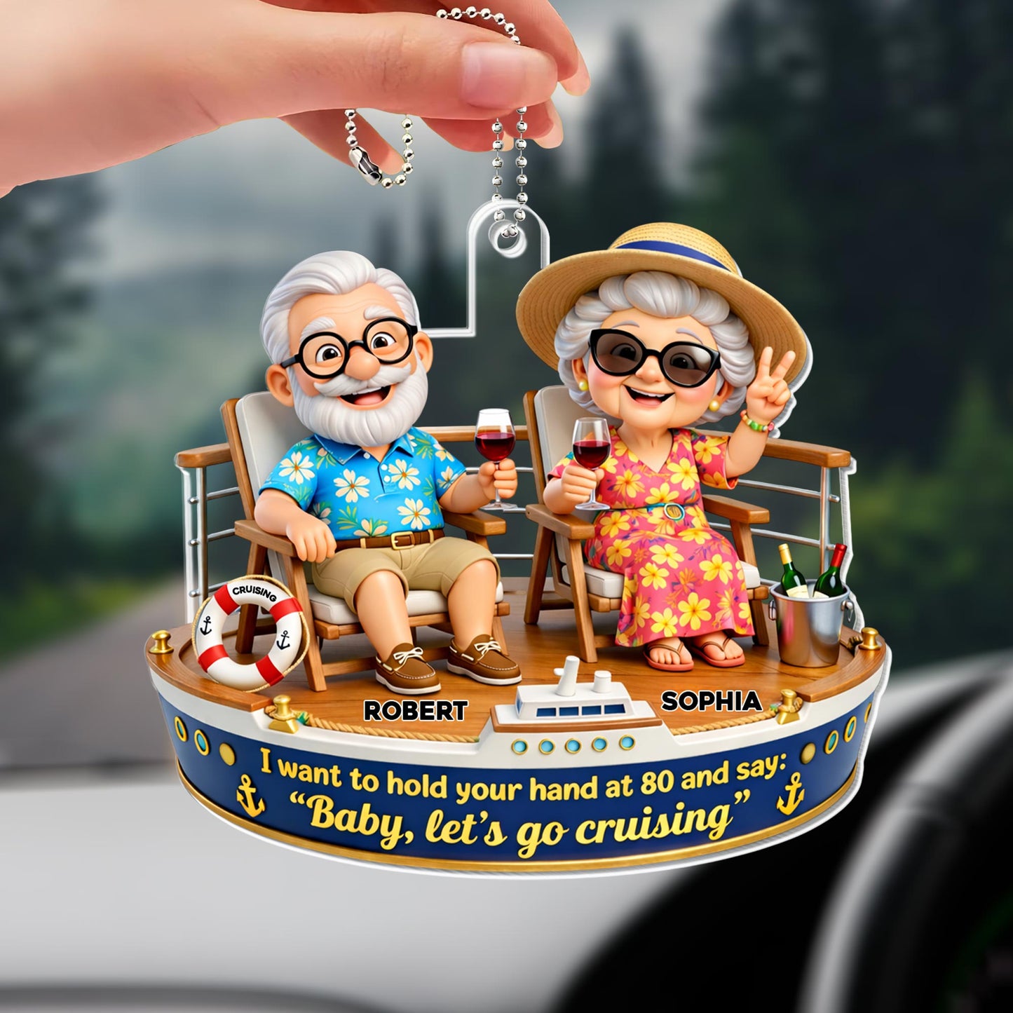 Hold Your Hand At 80 And Say Let's Go Cruising