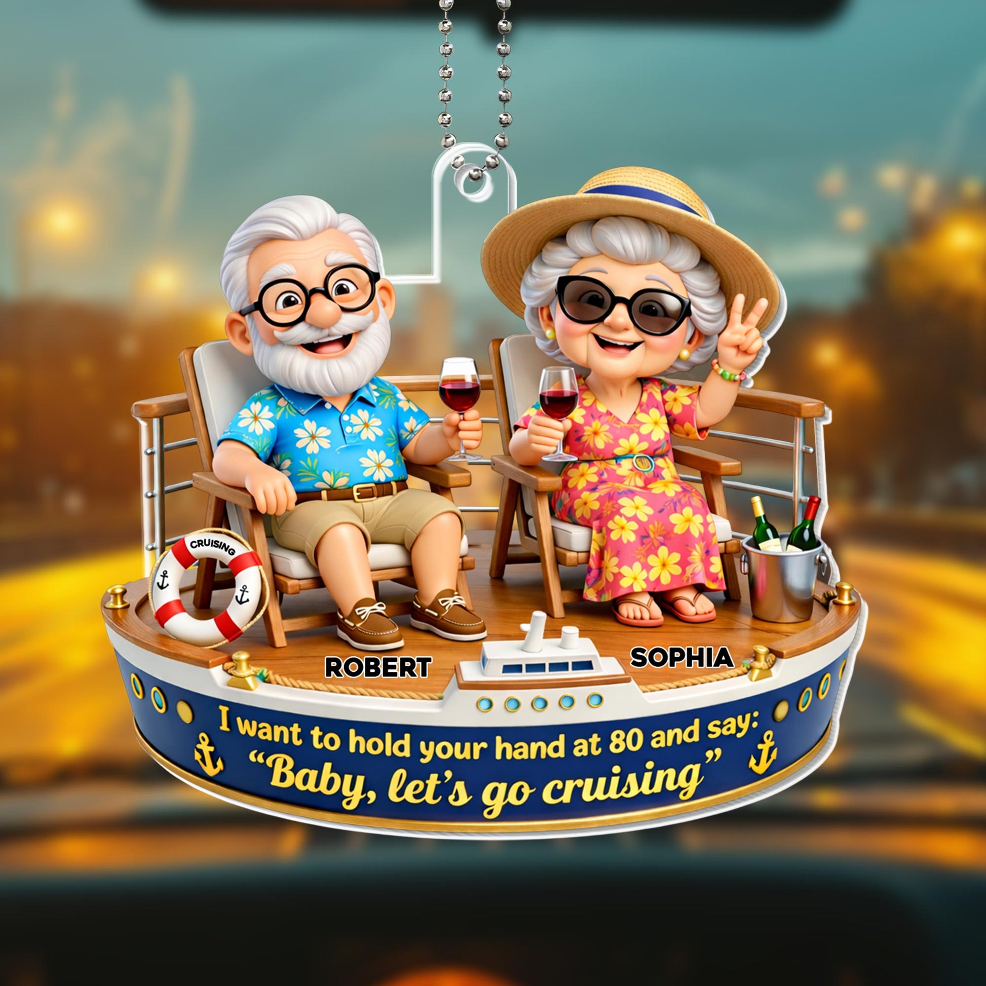 Hold Your Hand At 80 And Say Let's Go Cruising