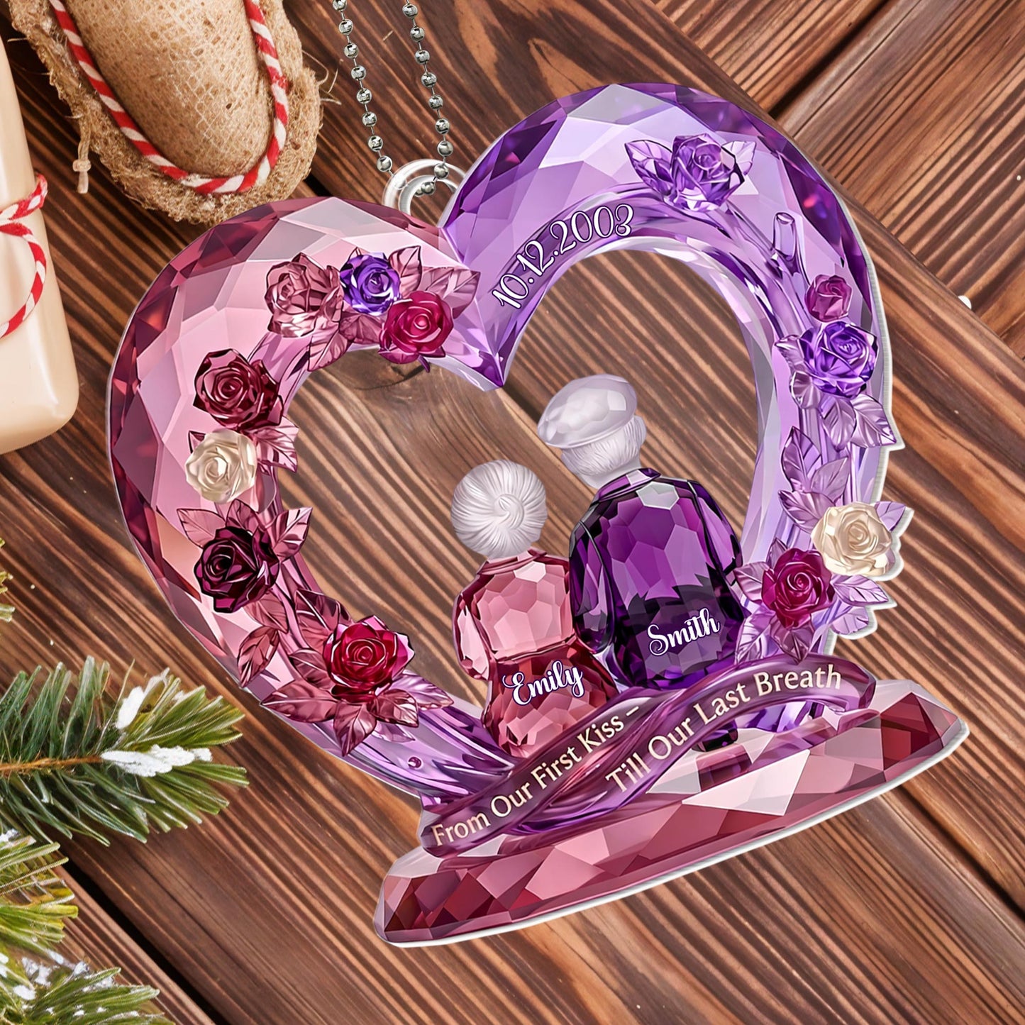 From Our First Kiss, Till Our Last Breath, Heart And Flowers