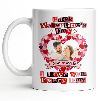 I Love You Every Day With Heart and Photo Frame