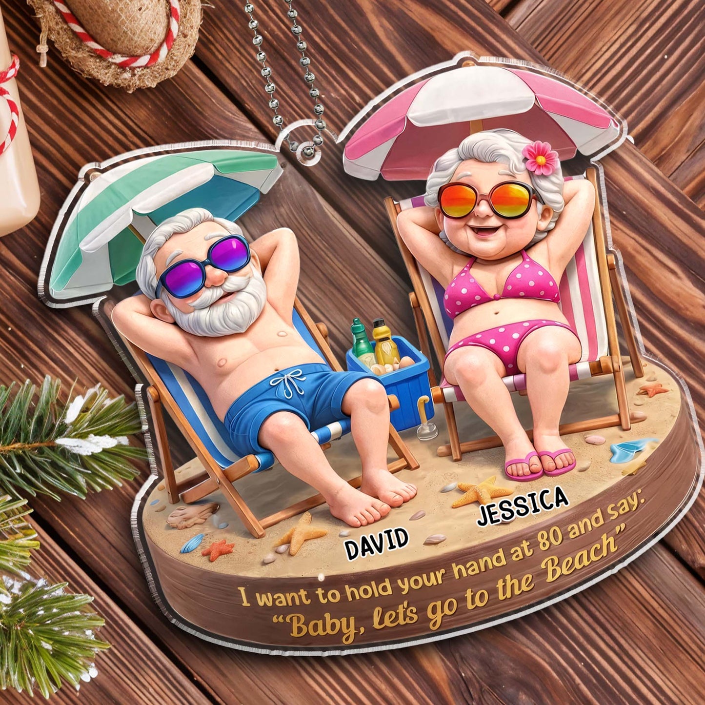 Hold Your Hand At 80, Beach Day With Elderly Couple