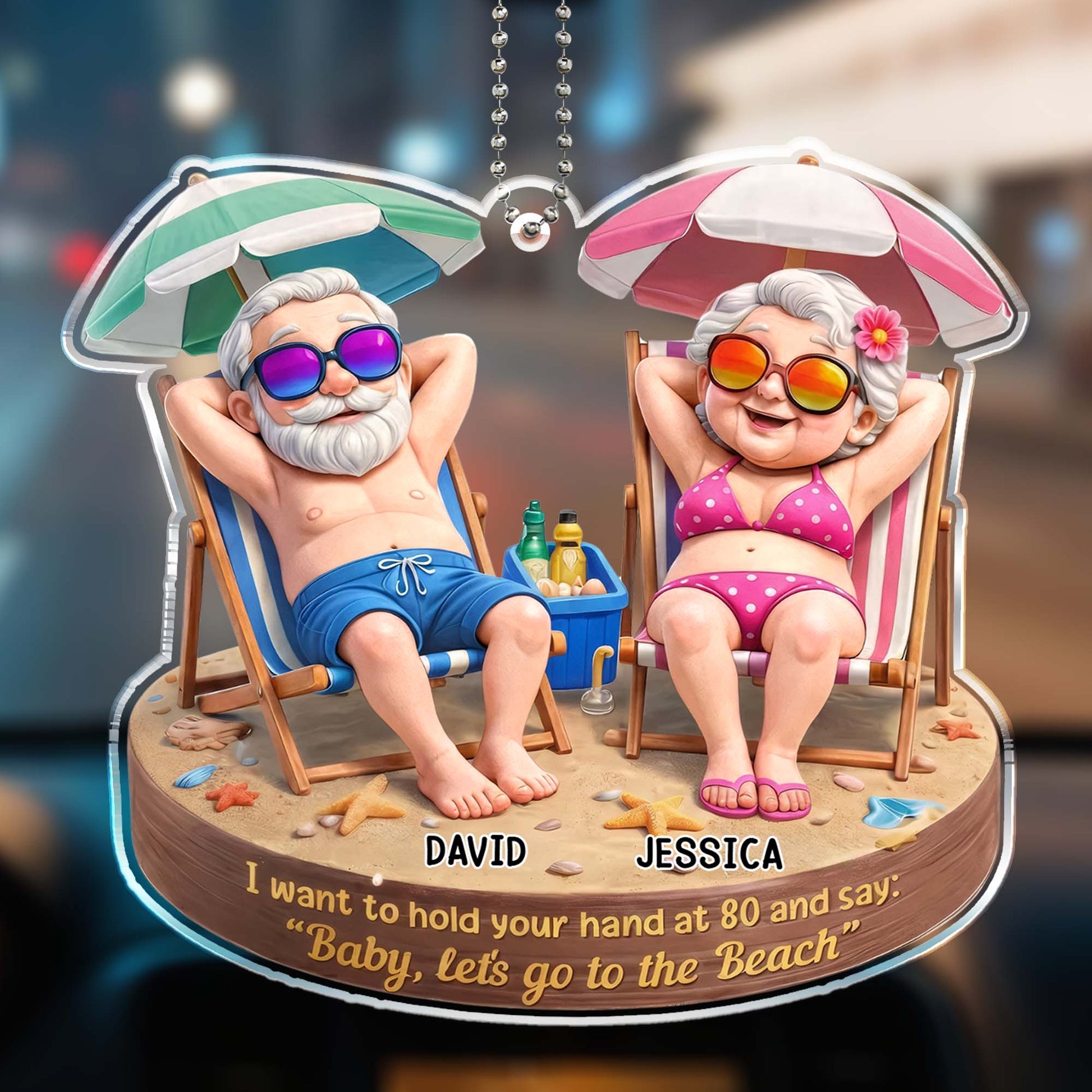 Hold Your Hand At 80, Beach Day With Elderly Couple