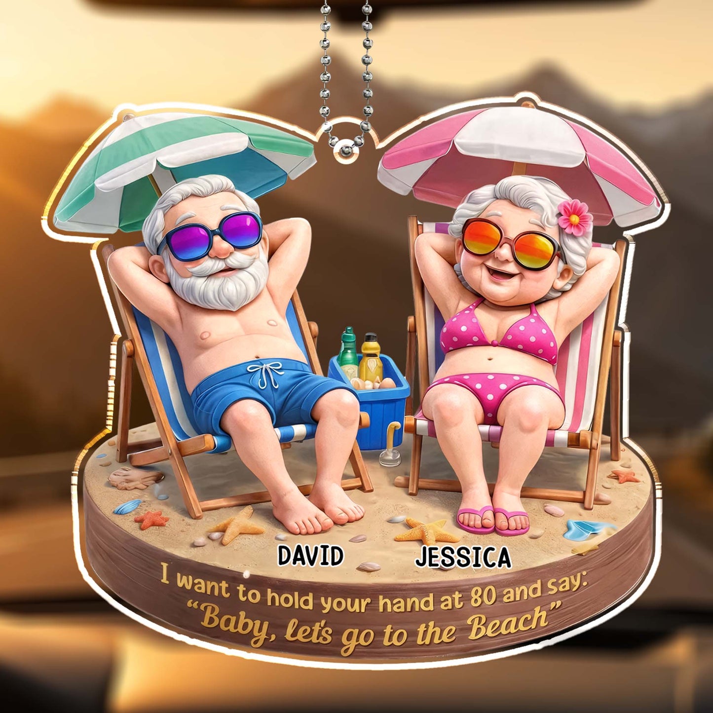 Hold Your Hand At 80, Beach Day With Elderly Couple