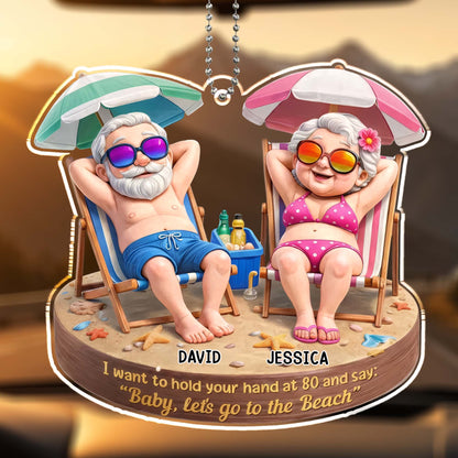 Hold Your Hand At 80, Beach Day With Elderly Couple