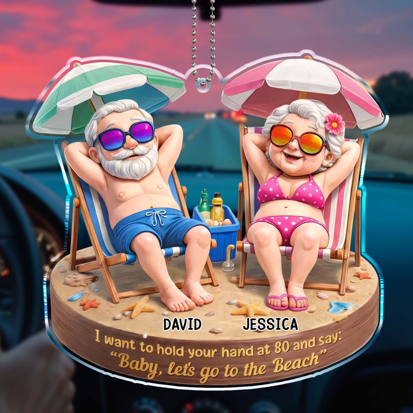 Hold Your Hand At 80, Beach Day With Elderly Couple