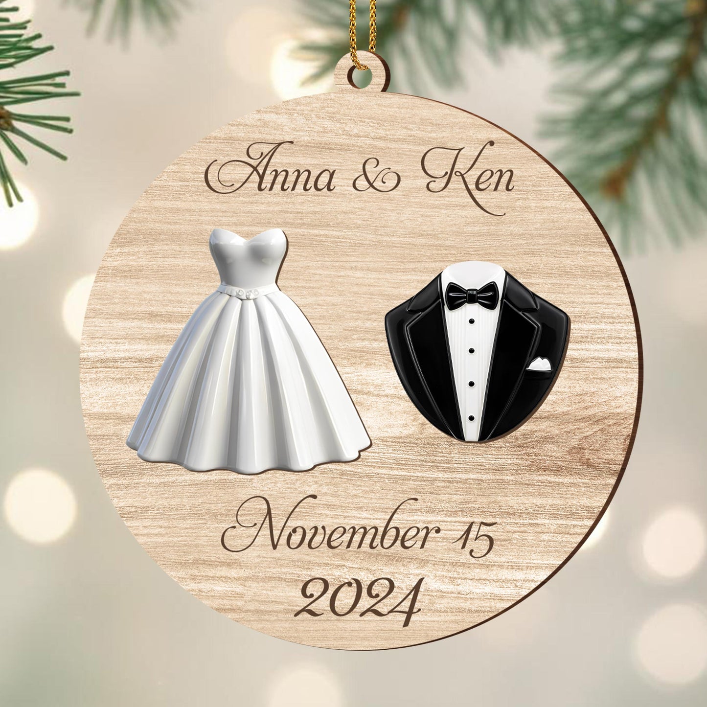 Celebrate Love Together Forever With Wedding Dress And Tuxedo