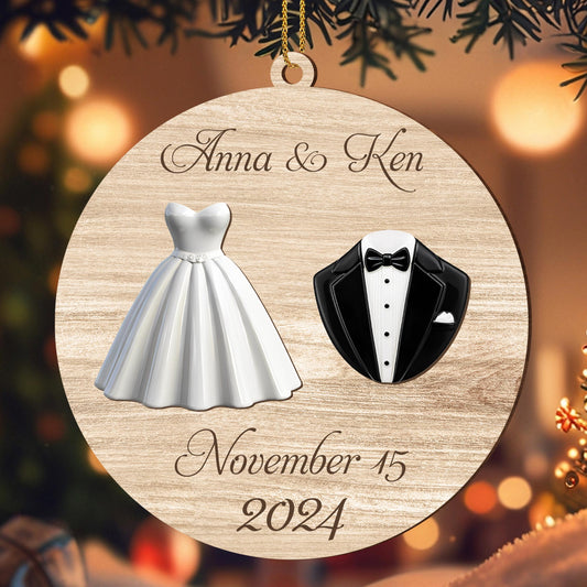Celebrate Love Together Forever With Wedding Dress And Tuxedo