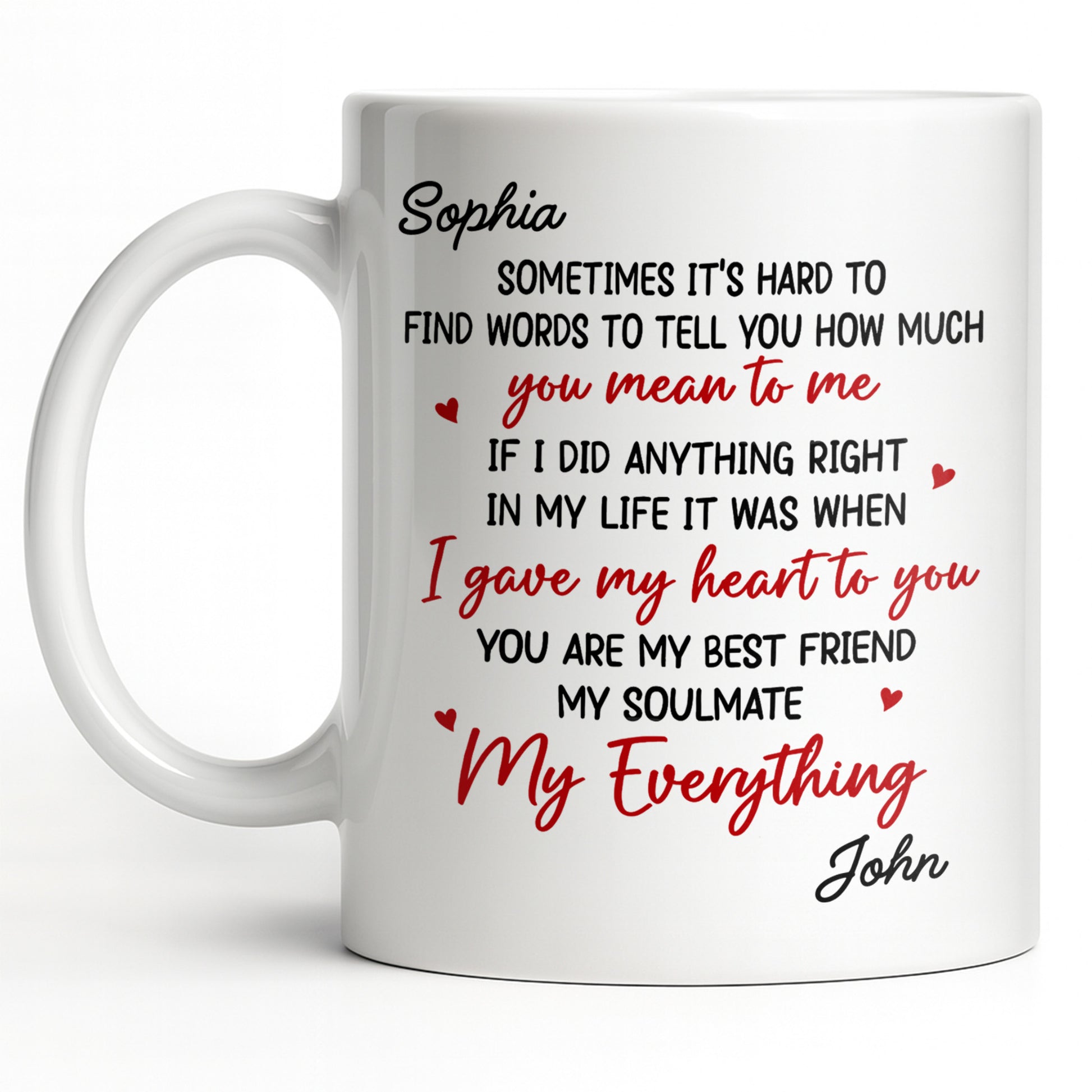 Gave My Heart To You, You Are My Soulmate, With Hearts