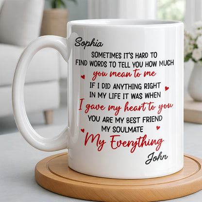 Gave My Heart To You, You Are My Soulmate, With Hearts