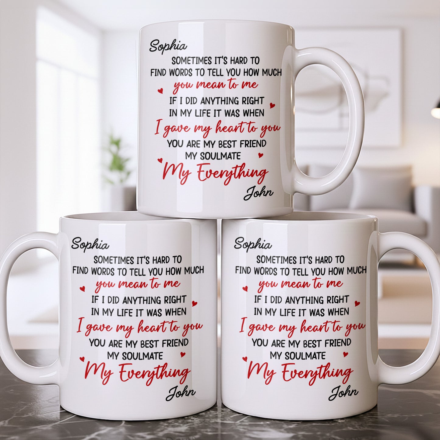 Gave My Heart To You, You Are My Soulmate, With Hearts