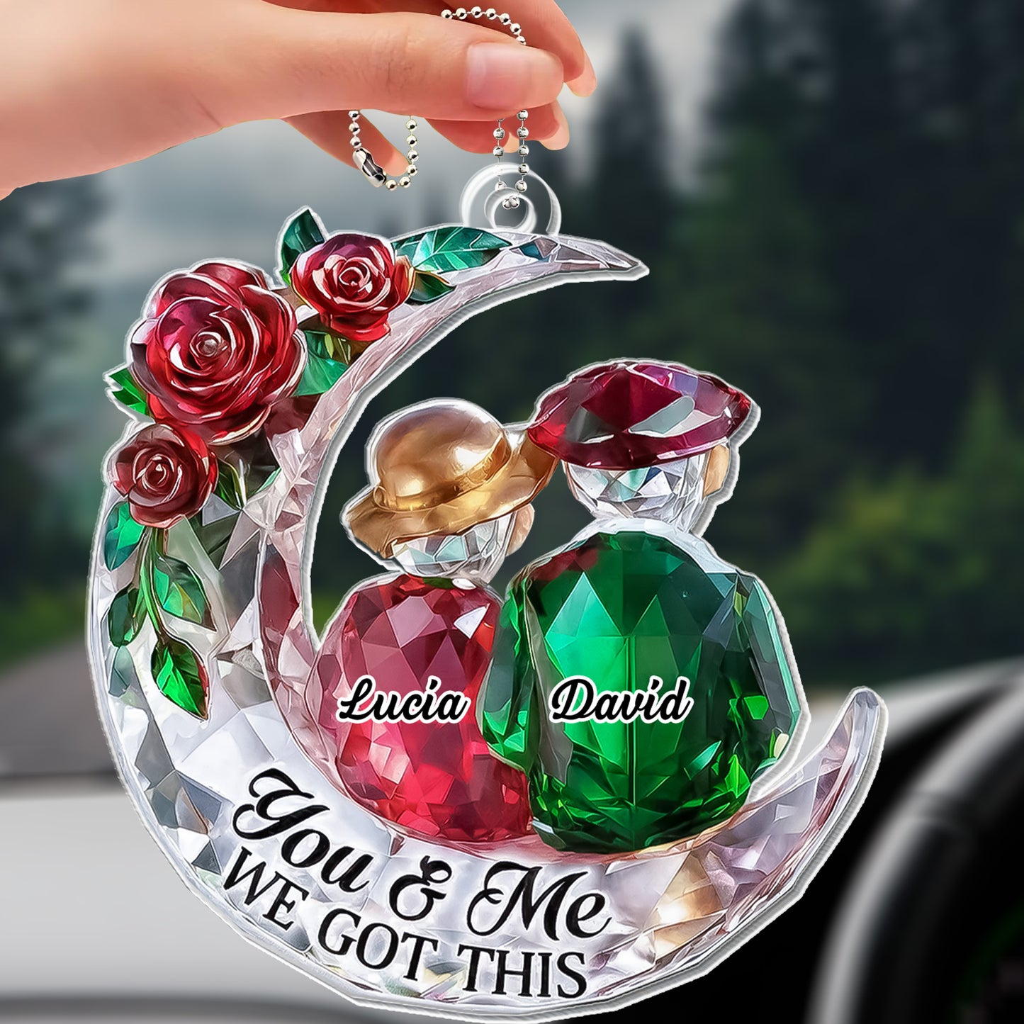 You & Me We Got This With Roses And Couple Figures