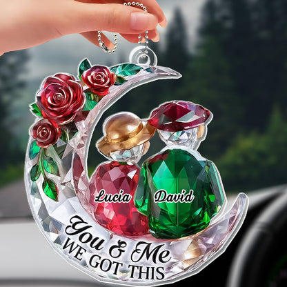 You & Me We Got This With Roses And Couple Figures
